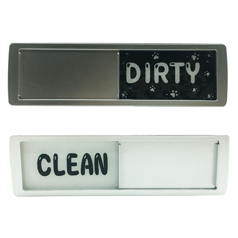 New Clean Dirty Dishwasher Magnet Sign Easy Read Non-Scratch